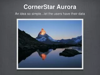 CornerStar Aurora