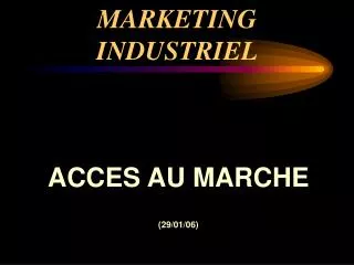 marketing industriel