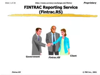 FINTRAC Reporting Service (Fintrac.RS)
