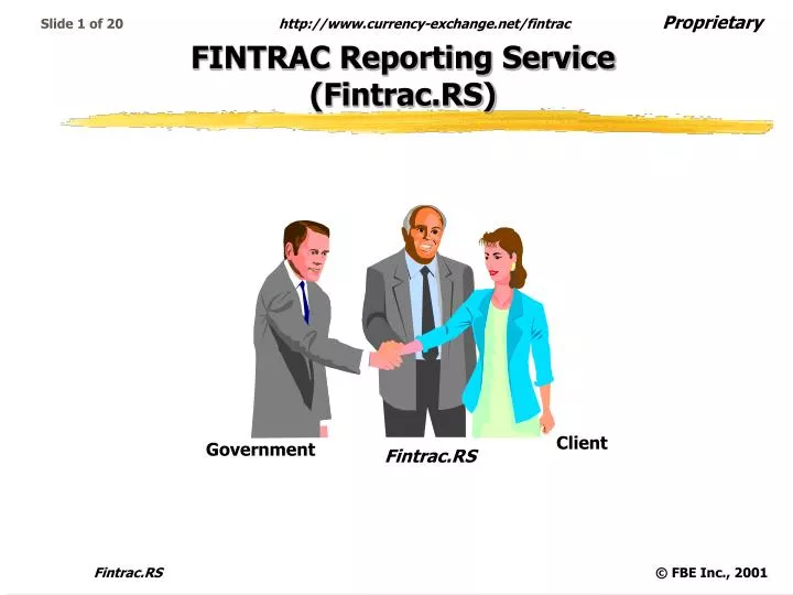 fintrac reporting service fintrac rs