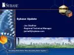 Sybase Update - slide 1