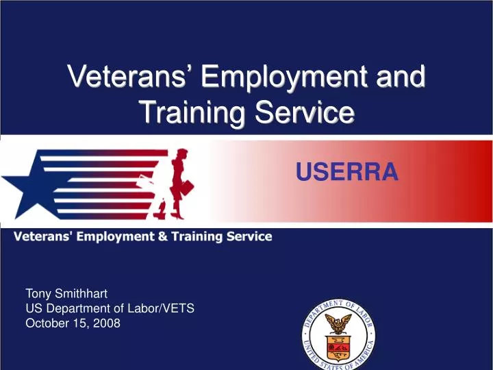 veterans employment and training service
