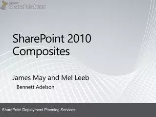 SharePoint 2010 Composites