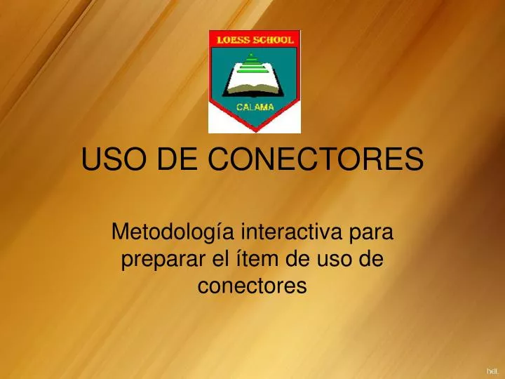 uso de conectores