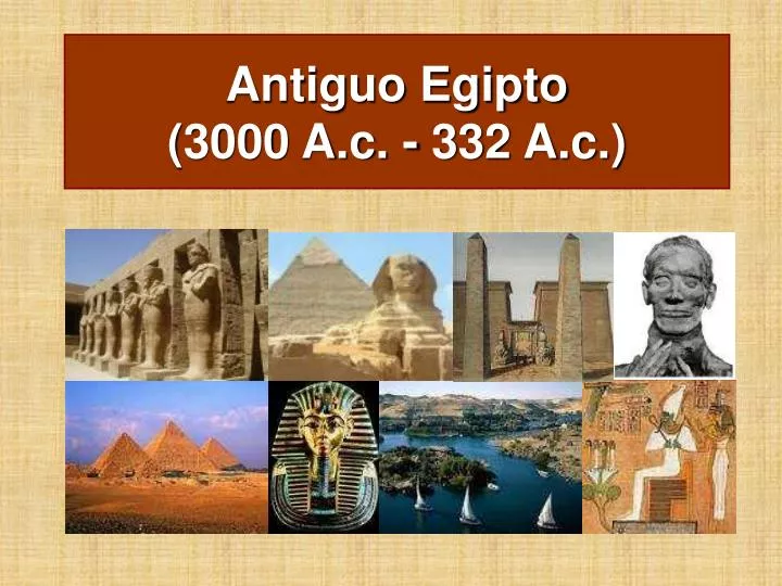 antiguo egipto 3000 a c 332 a c