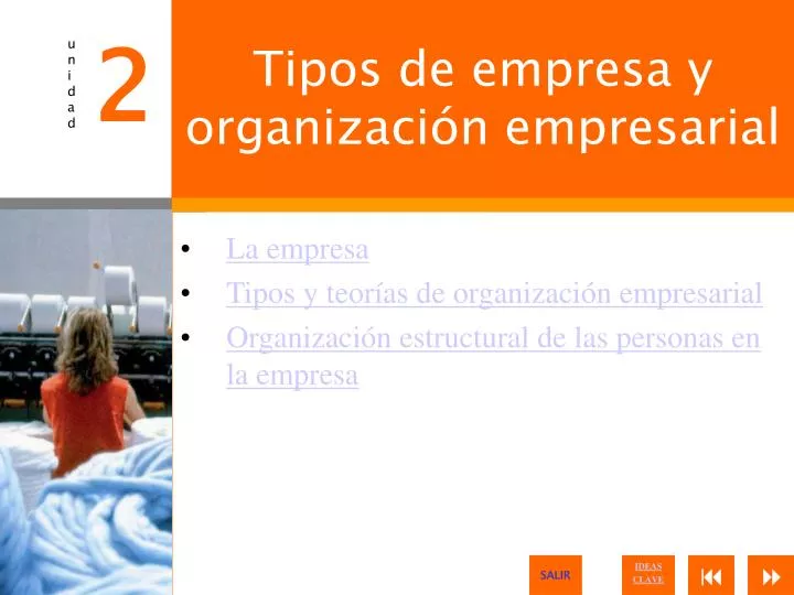 tipos de empresa y organizaci n empresarial