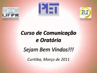 Curso de Comunicação e Oratória