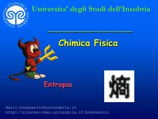 chimica fisica