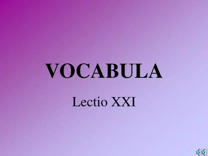 vocabula