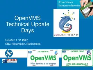 OpenVMS Technical Update Days