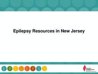 Epilepsy Resources in New Jersey