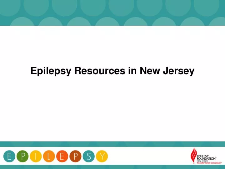 epilepsy resources in new jersey