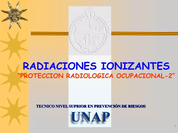 radiaciones ionizantes proteccion radiologica ocupacional 2