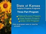 S tate of K ansas - slide 1