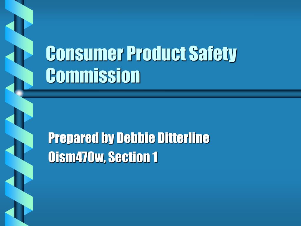 PPT - Consumer Product Safety Commission PowerPoint Presentation, free ...