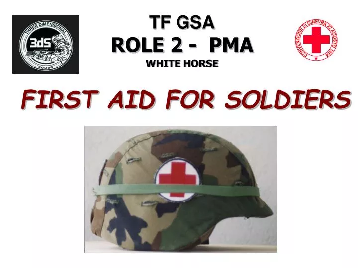 first aid for soldiers