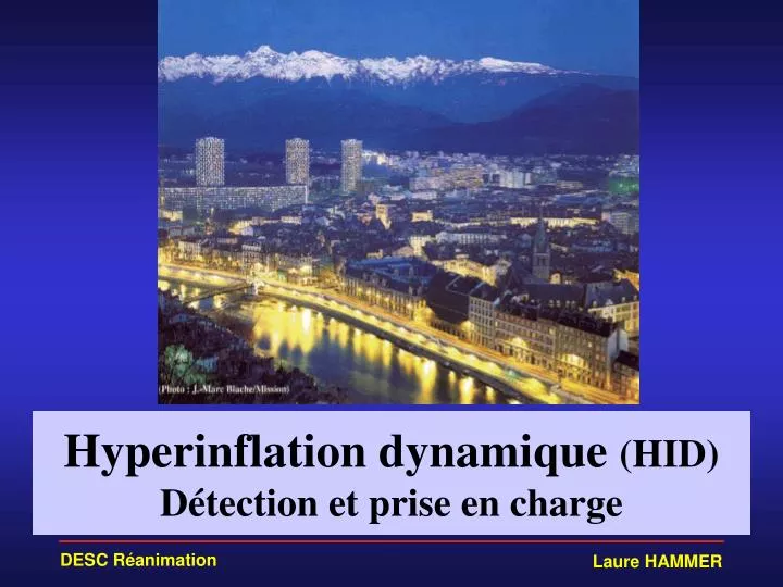 hyperinflation dynamique hid d tection et prise en charge