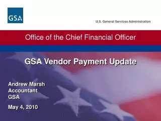 Andrew Marsh Accountant GSA