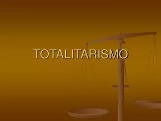 totalitarismo