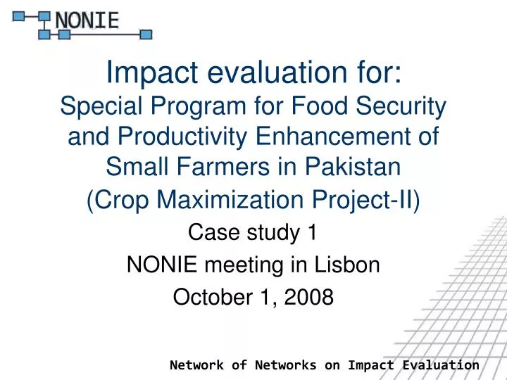 case study 1 nonie meeting in lisbon october 1 2008