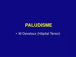 paludisme