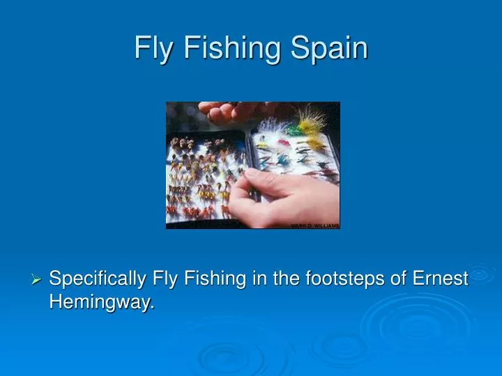 fly fishing spain