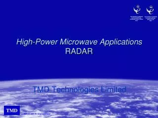 High-Power Microwave Applications RADAR