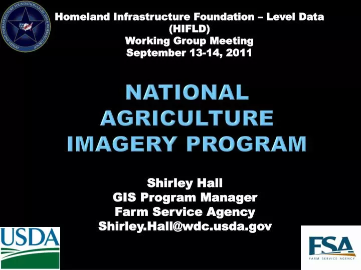 national agriculture imagery program
