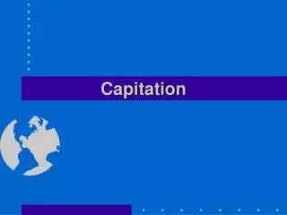 Capitation