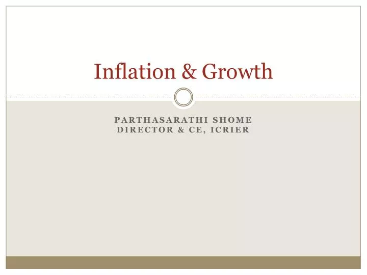 inflation growth