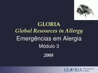 gloria global resources in allergy