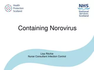 Containing Norovirus