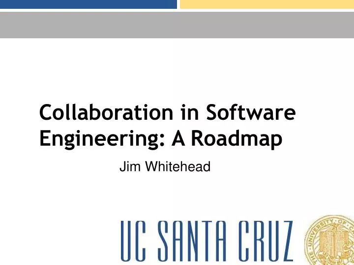 collaboration in software engineering a roadmap