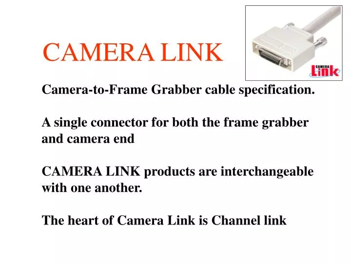 camera link