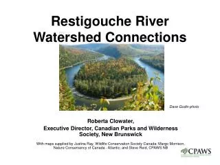 Restigouche River Watershed Connections