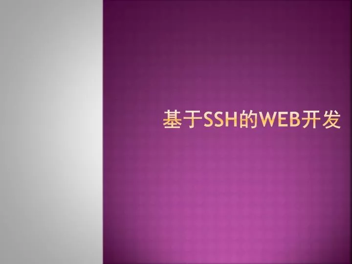 ssh web