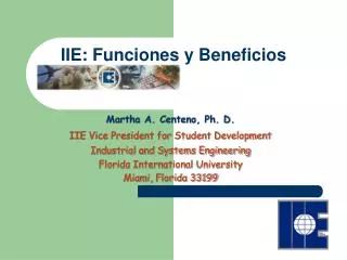 IIE: Funciones y Beneficios