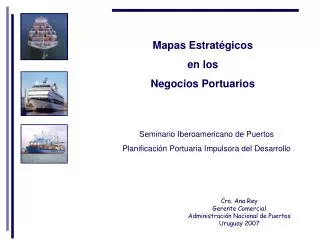 Mapas Estratégicos en los Negocios Portuarios