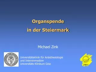 Organspende in der Steiermark