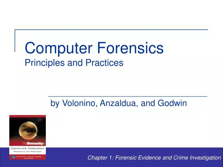 computer forensics principles and practices