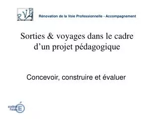 Concevoir, construire et évaluer