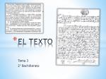 EL TEXTO - slide 1