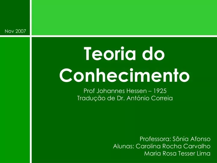 O ser como começo da ciência. A Ciência da Lógica de Hegel - GRIN