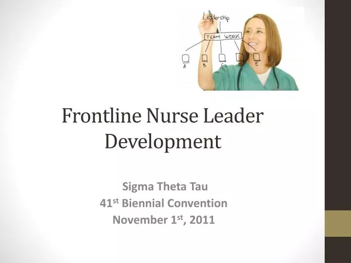 frontline nurse leader development