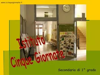 Secondaria di 1° grado