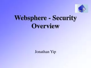 Websphere - Security Overview
