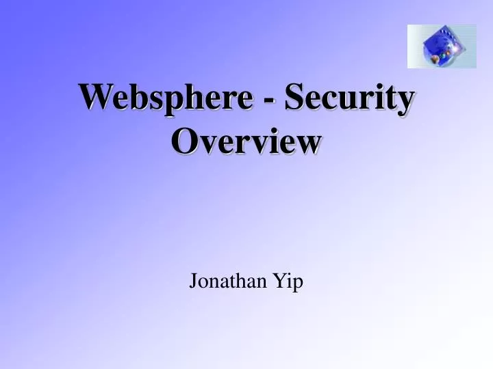 websphere security overview