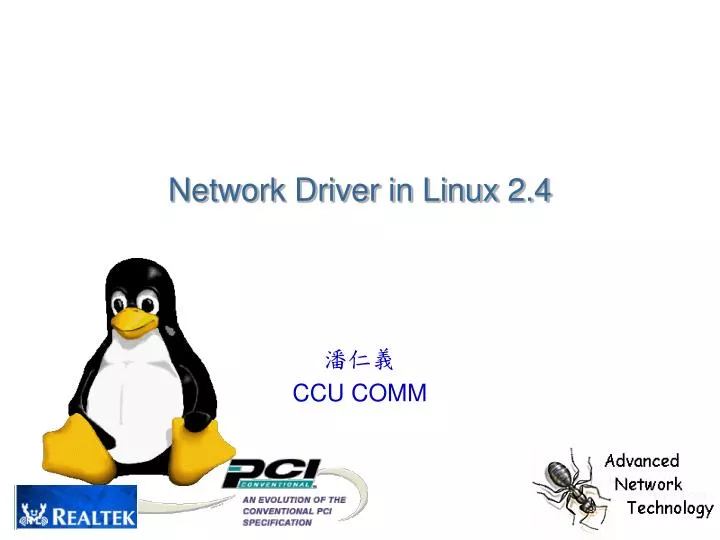 network driver in linux 2 4