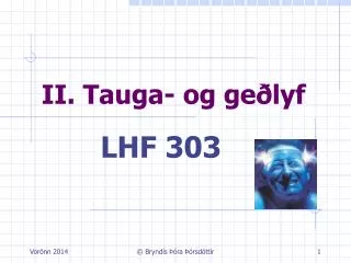 ii tauga og ge lyf