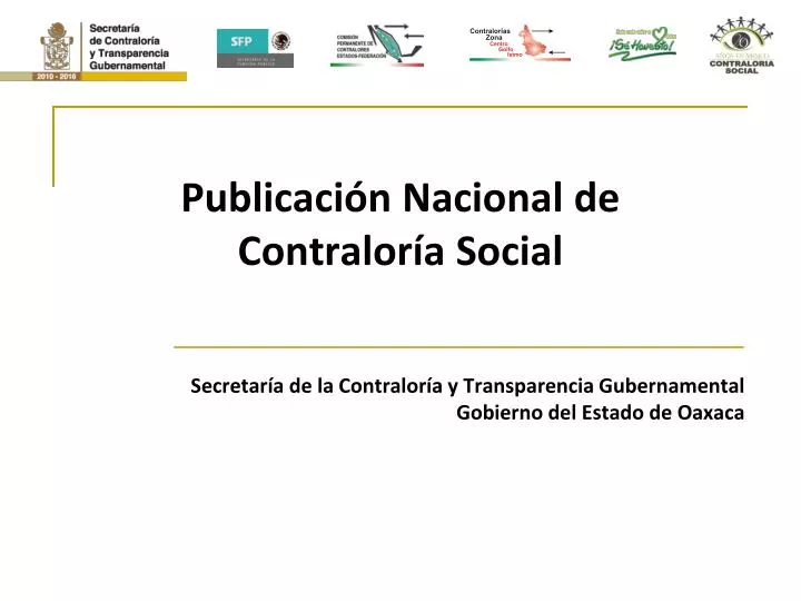 publicaci n nacional de contralor a social